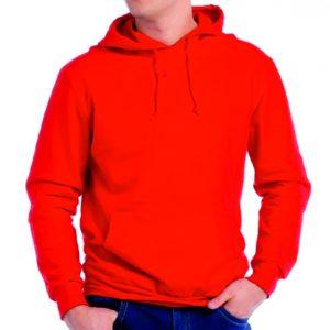 Толстовка красная мужская плотность 270-280