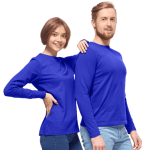 Майка синяя женская и мужская унисекс
