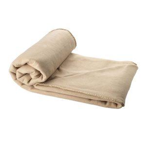 Плед бежевый для нанесения термопленкой