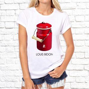 Футболка белая LOUIS BIDON