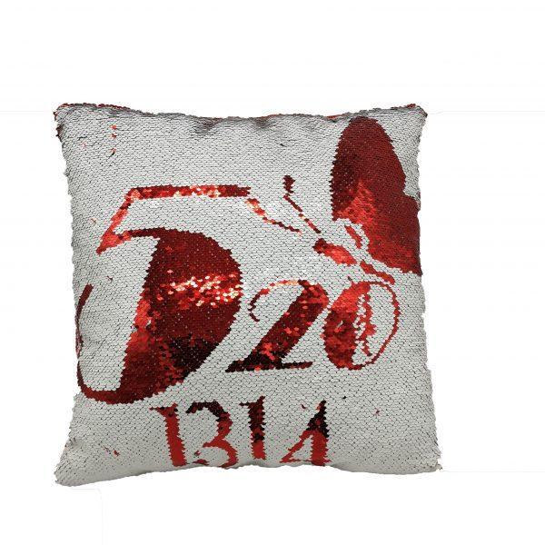 Подушка с пайетками №926