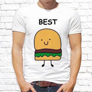 Футболка парная белая Best couple М