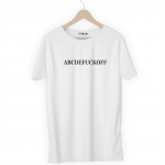 Футболка белая ABCDEFUCKOFF