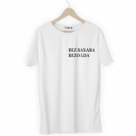 Футболка белая BEZ SAXARA BEZO LDA