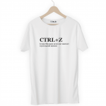 Футболка белая CTRL+Z