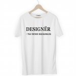 Футболка белая DESIGNЁR - ты меня называла