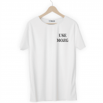Футболка белая USE MOZG