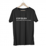 Футболка черная COVIDЛО