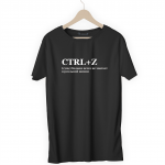 Футболка черная CTRL+Z