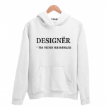 Худи белая DESIGNЁR - ты меня называла