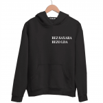 Худи черная BEZ SAXARA BEZO LDA