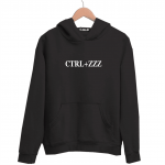 Худи черная СОН CTRL+ZZZ