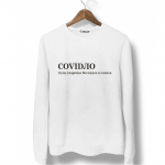 Свитшот белый COVIDЛО