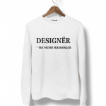 Свитшот белый DESIGNЁR - ты меня называла