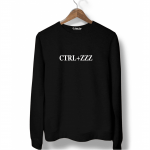 Свитшот черный CTRL+ZZZ
