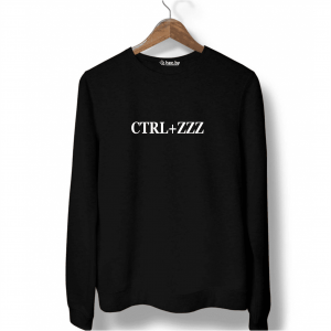 Свитшот черный CTRL+ZZZ