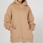 Худи женское капуччино оверсайз (2)