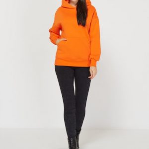 Оранжевый худи oversize 3 размера (5)