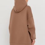 Светло-коричневое худи какао с молоком (8)